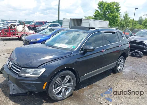 2020 Volkswagen Tiguan 2.0T Se/2.0T Se R-Line Black/2.0T Sel из США, поврежденный, VIN 3VV2B7AX1LM039691